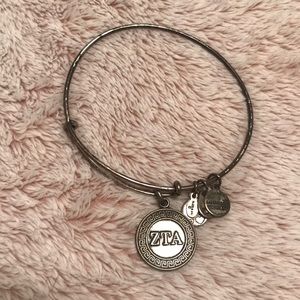ZTA silver Alex and ani bracelet